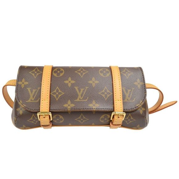 LOUIS VUITTON Pochette Marelle Waist Bum Bag Monogram Canvas - Picture 1 of 10